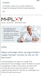 Mobile Screenshot of mploy.dk